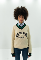 CHEERLEADER WOOL SWEATER