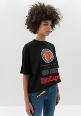 SHREDDED WHEAT COTTON T-SHIRT